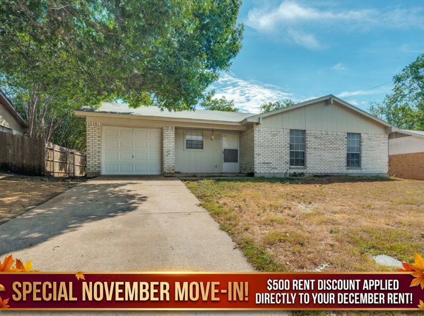 Charming Move-In Ready Home with Massive Yard in Cedar Hill! property image