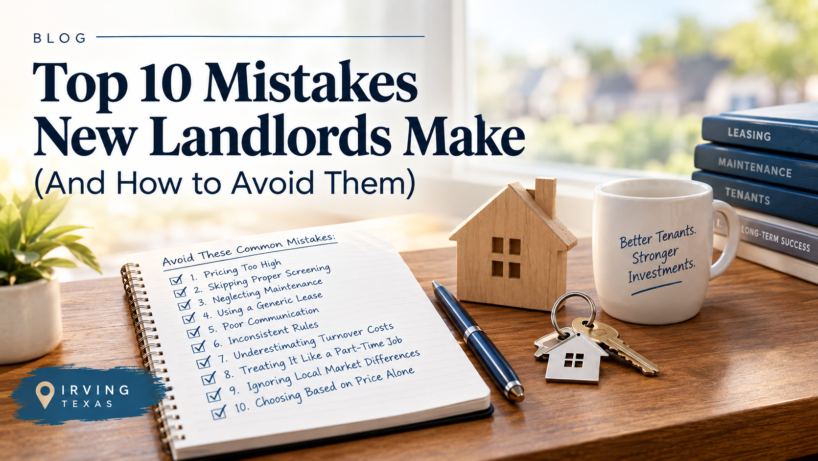 Top 10 Mistakes New Landlords Make